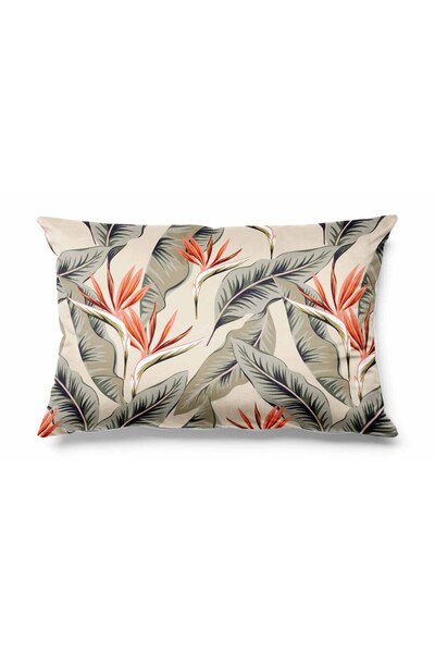 Pilloveland غطاء وسادة مستطيل الشكل من جلد الغزال مطبوع على الوجهين