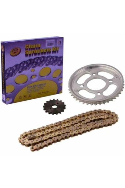 Genel Markalar 15T/42T 428H x 126L ZİNCİR DİŞLİ SET O'RİNGLİ CBF 150 - SFR