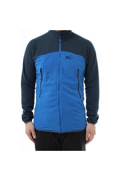 Millet Men's Blue Jacket - K LTGRID, MIV8269 9346, Blue-M