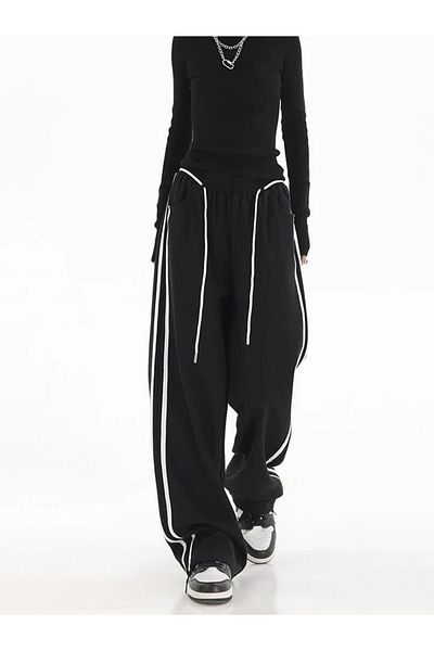 Gofeel Y2k Line Λεπτομέρεια Oversize Unisex Φούτερ