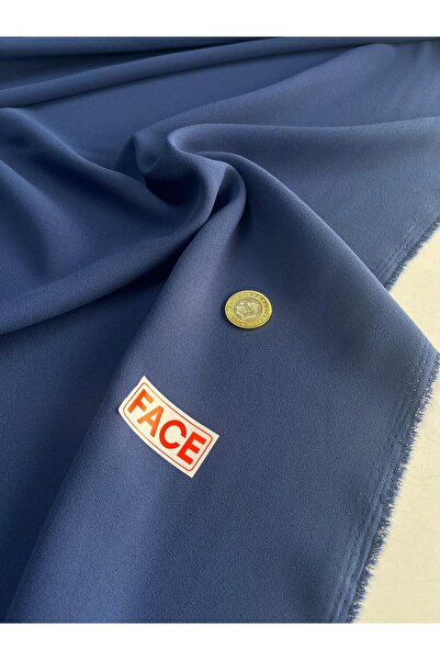 Kumaş sever New Generation Indigo Blue Oscar Sandy Crepe Ferace - Pair Most I...