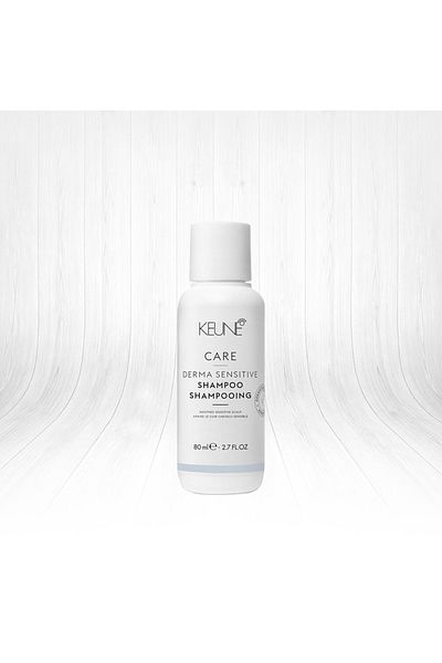 Keune Care Derma Sensitive - 80 مل شامبو مهدئ بحجم مناسب للسفر للشعر الحساس CYT64974613194