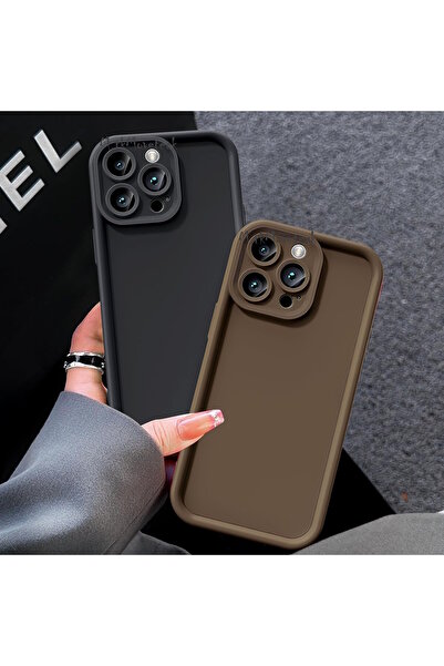 m.tk moveteck İphone 14 Pro Max Kılıf Yumuşak Renkli Lansman Silikon Kamera Korumalı Çıkıntılı Kenarlı 3d Desenli