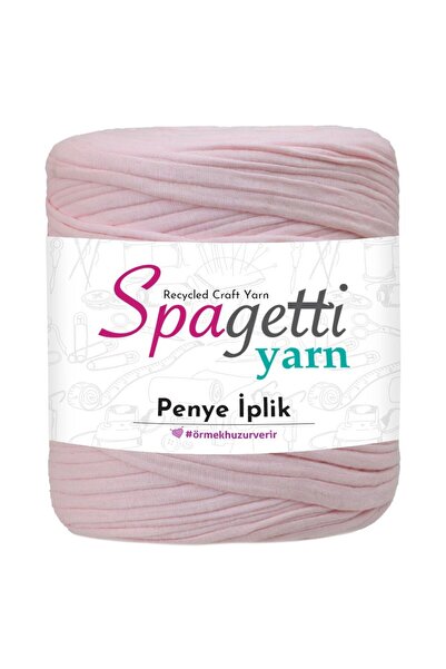 Spagettiyarn Ροζ χτενισμένο βαμβακερό νήμα, χαριτωμένο νήμα για πλέξιμο στο χέρι