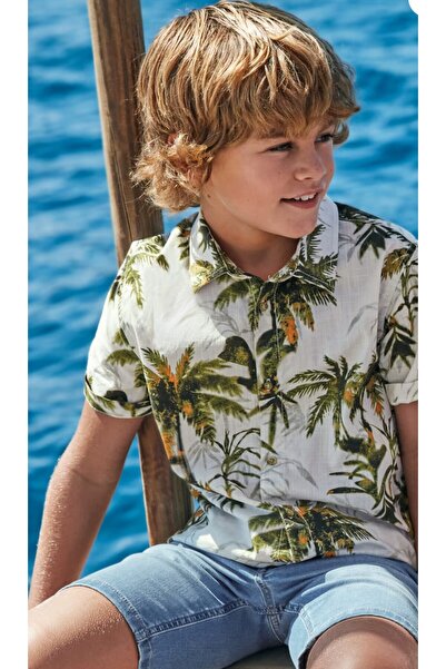 MAYORAL Хлопчик - Сорочка з принтом Better Cotton