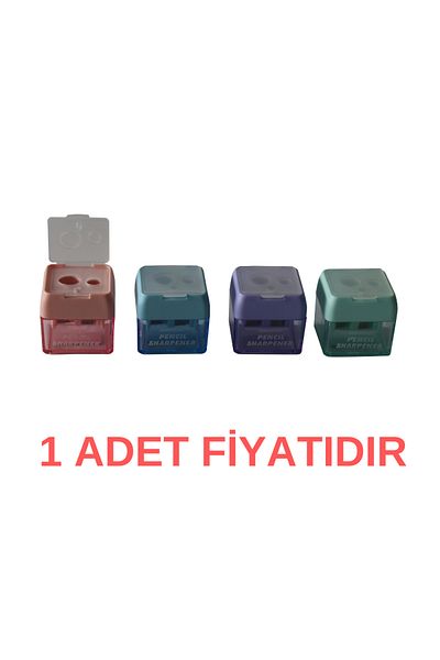 HIPEN Double Compartment Pencil Sharpener with Chamber - dms-807