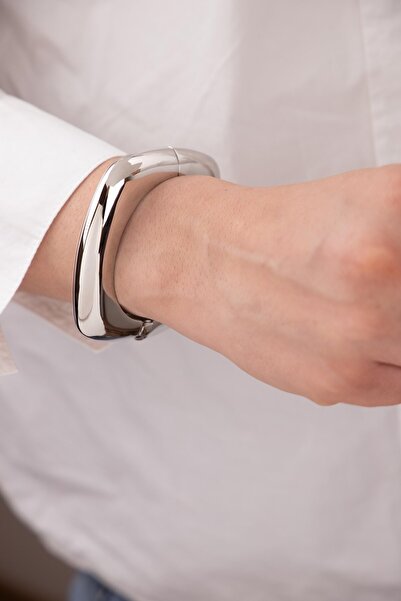 Sacha Accessories Silver Square Bracelet
