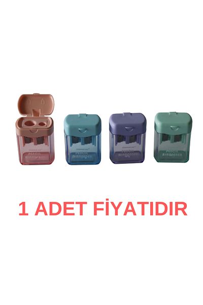 HIPEN Double Compartment Pencil Sharpener with Chamber - dms-800