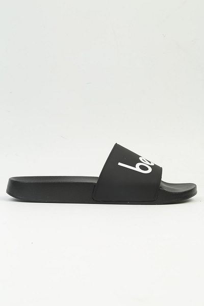 Benetton ® |   Bn-1380 - 3816 Black-Men's Slippers