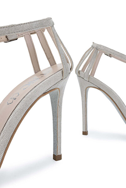 Tamer Tanca Women's - Vegan Gold Color Heeled Sandals