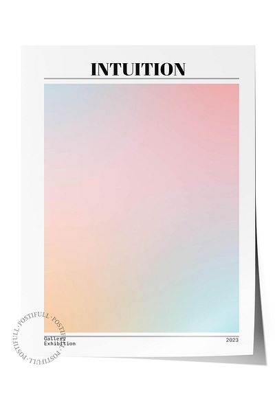 Postifull Aura Series NO:197 - Intution, Number of Angels, Έγχρωμη αφίσα χωρίς πλαίσιο