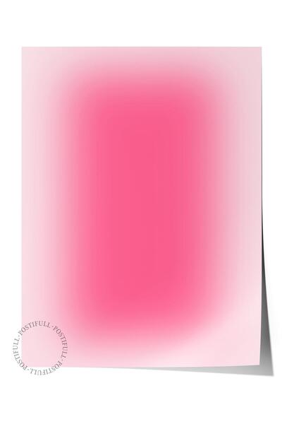 Postifull Aura Series NO:184 - Αφίσα χωρίς πλαίσιο με ροζ αγγέλο