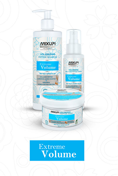 Mixup 400 ML Volumizing Collagen Peptide for Fine Hair - L-Arginine Amino Complex Shampoo