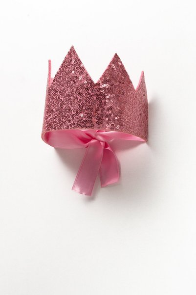 Pop Fuchsia Queen - Adjustable Sequined and Starry Wand