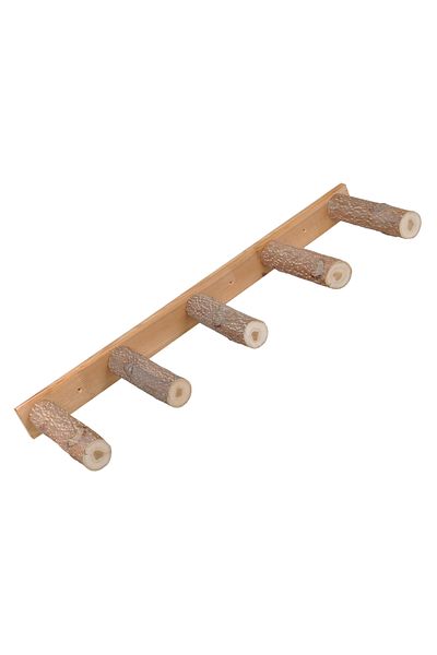 X-Perk 5 Step Natural Wood Cat Play Track - Height 80 Cm