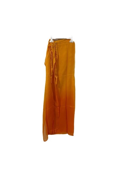 PHUTİ COLLECTION Chiffon Trousers Dress - Tie-Up Design