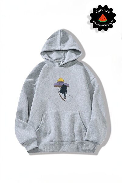 Jemo 1TREND Unisex Oversize Palestine Printed T-Shirt Sweatshirt Collection