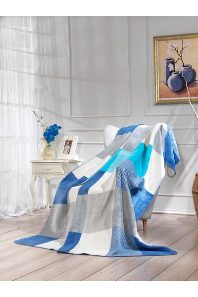 GENÇEV HOME COLLECTİONS Double Luxury Plush Blanket