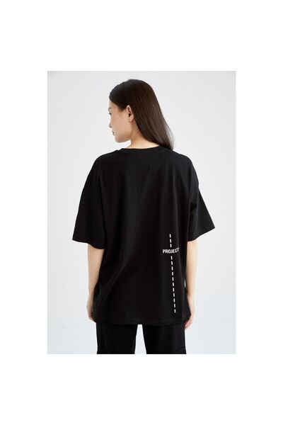 LAND MODA Μπλουζάκι με στάμπα Unisex Project