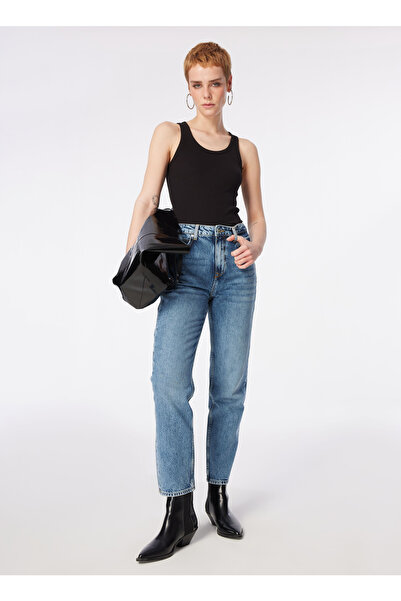 Lee Black U-Neck Sleeveless Women's T-Shirt - L 241615001