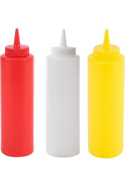 İstanbul Horeca 500 cc 3-Piece Ketchup Mayonnaise Mustard Set