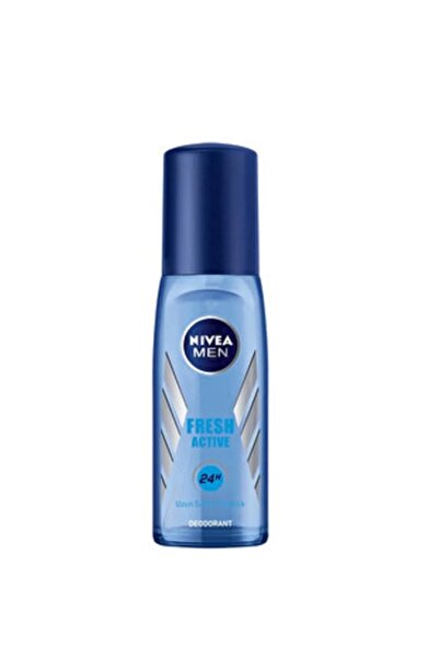 NIVEA 6 ADET Nivea Men Fresh Active Erkek Deodorant Pump Sprey 75 ml*6