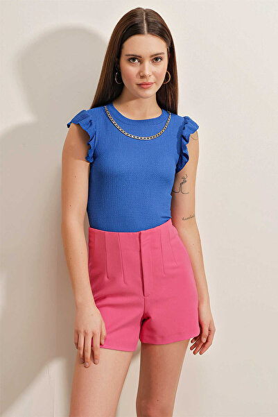 Nisa Luxury Boutique В'язана блуза - Деталі кольє