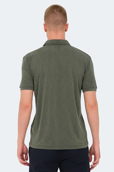 Slazenger Ανδρικό σκούρο πράσινο μπλουζάκι Katsuro