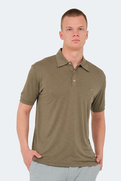 Slazenger Ανδρικό Χακί T-Shirt KATSURO