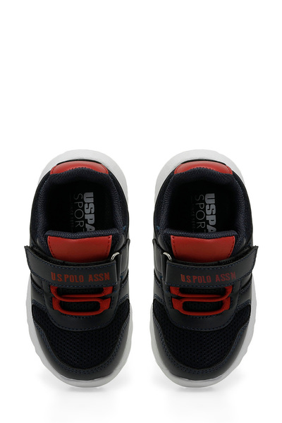 U.S. Polo Assn. Garfield Jr 4Fx Navy Blue Boy's Sports Shoes