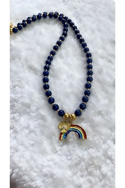 Takkı by Handan Lapis taşı tasarım kolye.