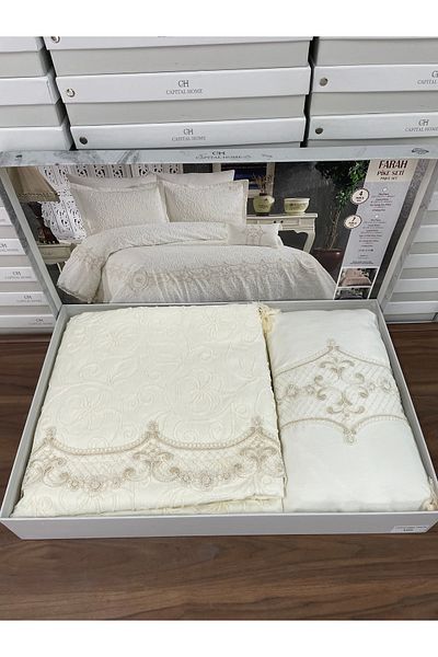 Capital Home Lace Double Bedspread - 4thPiece