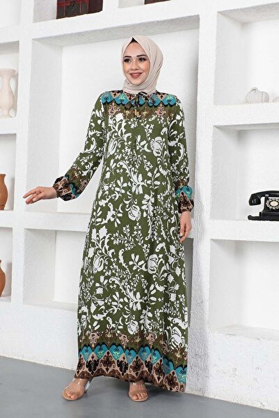 SGS Χακί Φόρεμα Τεσεττύρ - Μοντέλο Α πλισέ