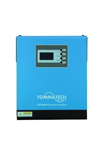 Genel Markalar İNVERTÖR 3 KW 24 VOLT 3000 WATT AKILLI TAM SİNÜS TOMMATECH MPPT