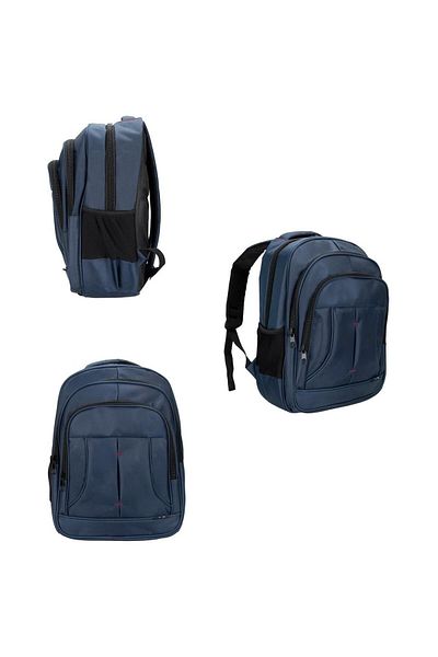 PLM حقيبة ظهر للكمبيوتر المحمول CITY-DARK BLUE مقاس 15.6/17 بوصة