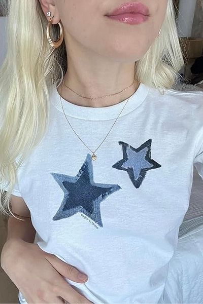 EFBUTİK White Blue Stars Καλλιέργεια