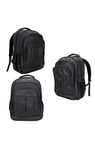 PLM 15.6/17'' Notebook - CITY Black Backpack