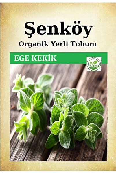 Şenköy Yerli Ege Kekik Tohumu Doğal Ata Ege Kekik Tohumu Pakette 10 Gr 10000 ...
