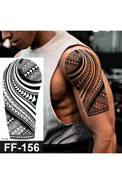 Tattoo Gerçekçi Maori Geçici Dövme Tattoo