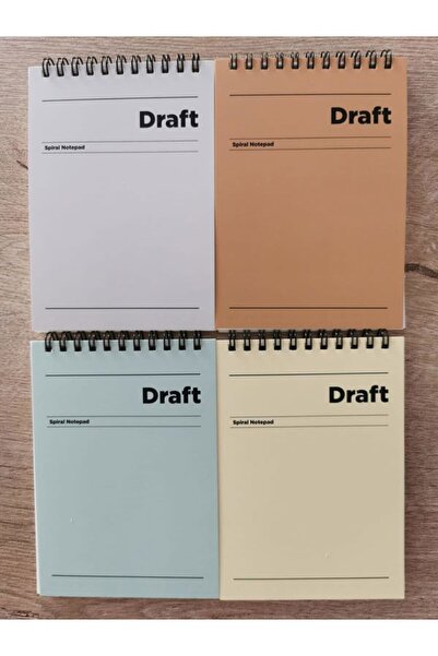 Kadıoğlu Keskin Color Hafif Kağıt Karton Kapak Draft A6 60 Yp. Çizgili