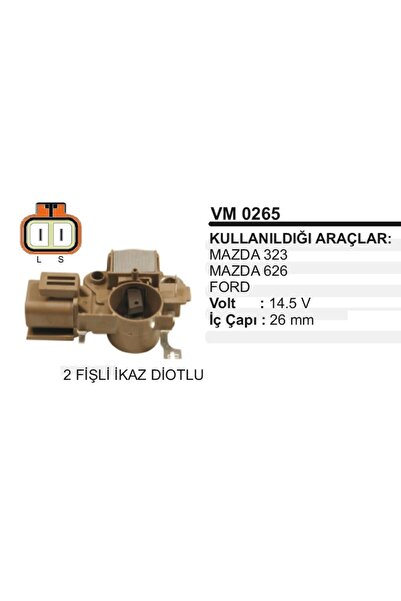 parcafix Konjektor 12V Mazda Binek 323 626 2 Fisli 504630767