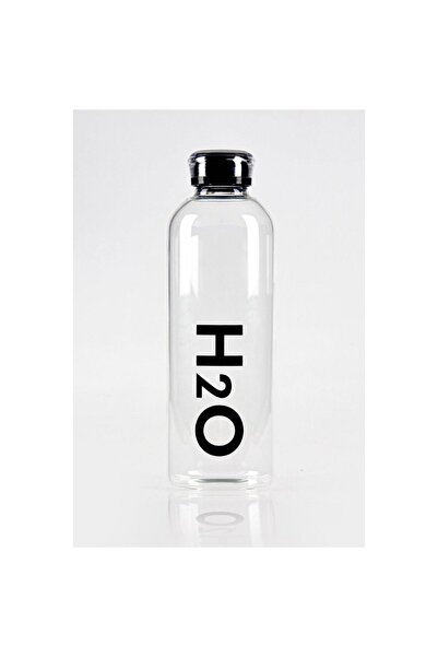 gifttime زجاجة مياه بوروسيليكات H2O سعة 500 مل