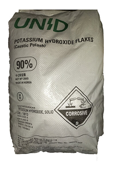 IPEK KIMYA İPEK KİMYA POTASYUM HİDROKSİT 2 kg KOH KOSTİK POTAŞ