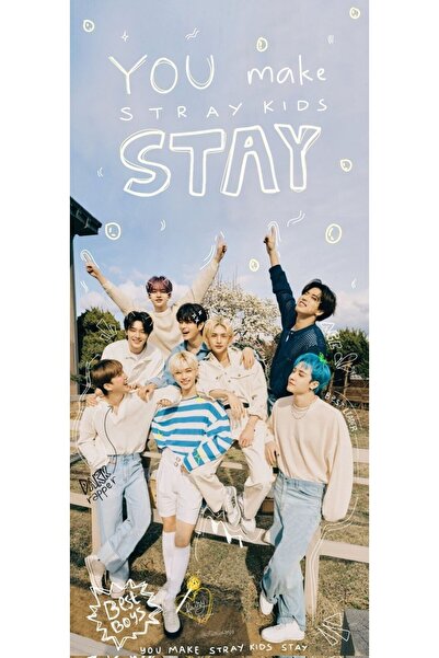 512 STORE Stray Kids News Duvar Poster 30x42 Çerçevesiz