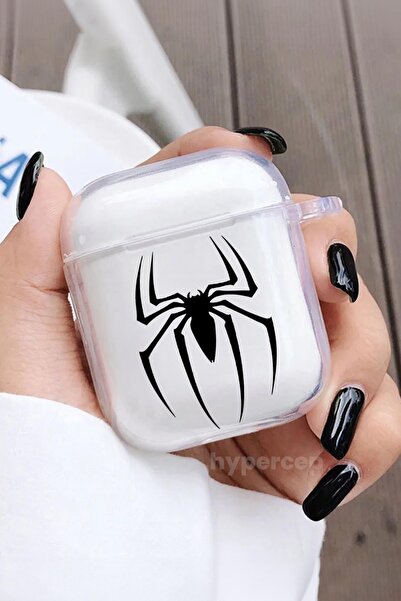 WANNA PROTECT Airpods 1 Ve 2. Nesil Uyumlu Desenli Tasarım Şeffaf Silikon Air...