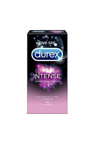 Durex ( KİL MASKESİ HEDİYE ) Durex İntense Prezervatif 10lu ( 1 ADET )