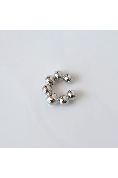 Heppii Large Size Curved Heeled Earcuff - Cartilage Earrings