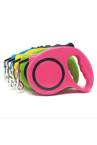 PatiCarni 5 Meter Cat and Dog Collar with Retractable Roller - Automatic