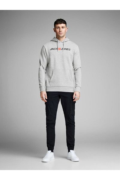 Jack & Jones JJECORP Sweat Hood - Παλιό λογότυπο, NOOS 12137054-LI