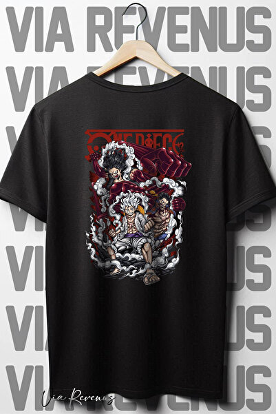 Vordevia Jednodijelni leđni deo Štampano - Široki model okrugla kragna crni T...